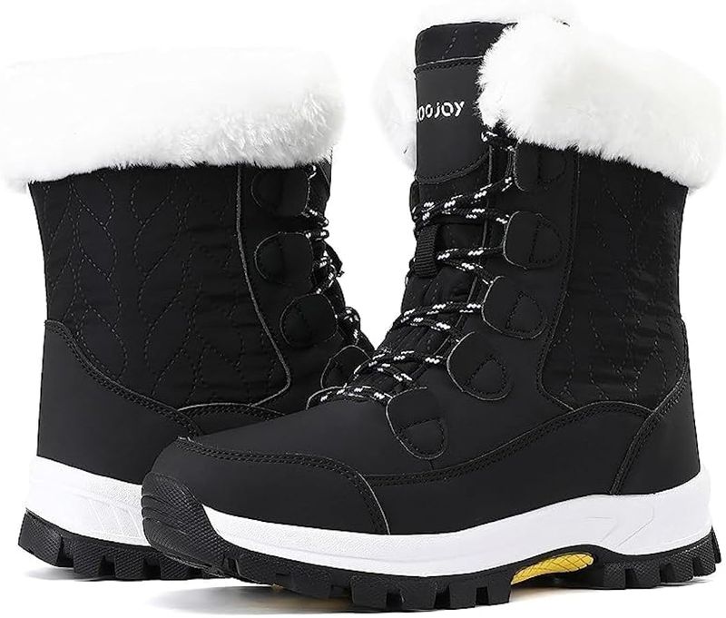 COOJOY Waterproof Snow Boots