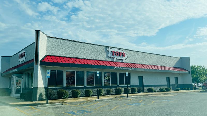 9) Tops Bar-B-Q (multiple Memphis-area locations)
