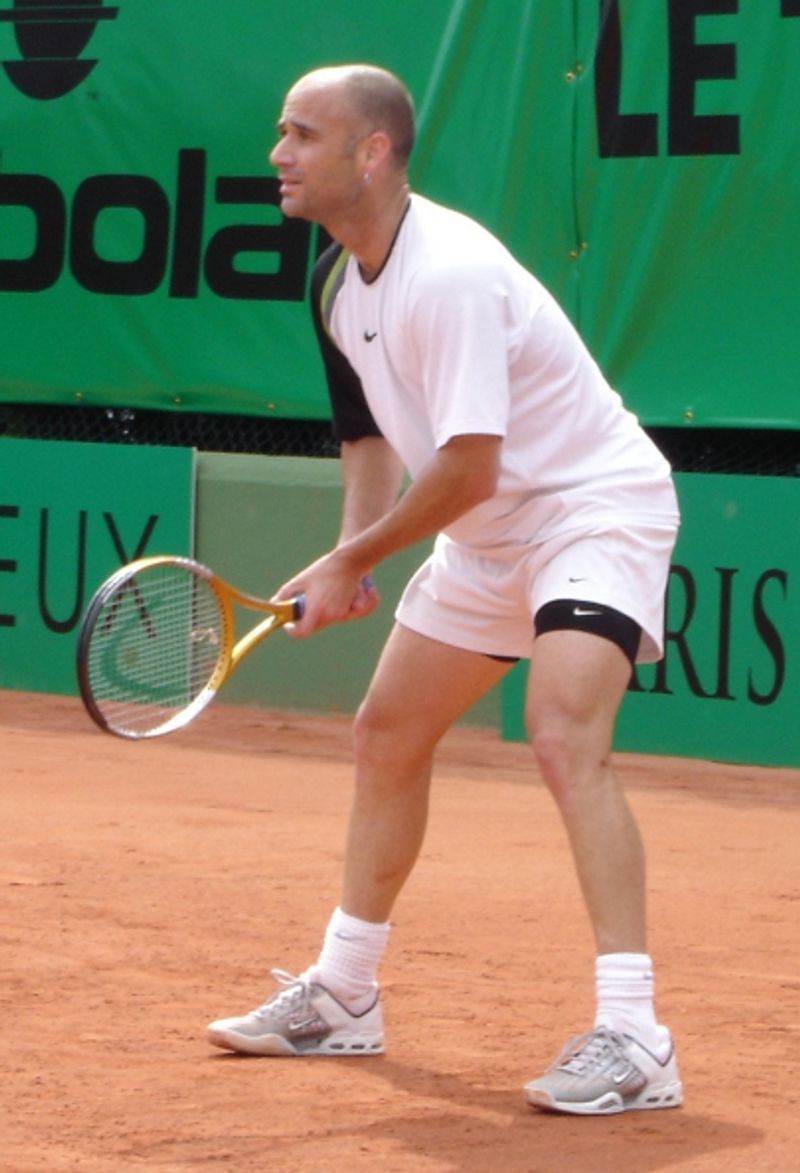 7. Andre Agassi (8 Grand Slams)