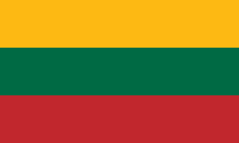 8. Lithuania: 12.78 L