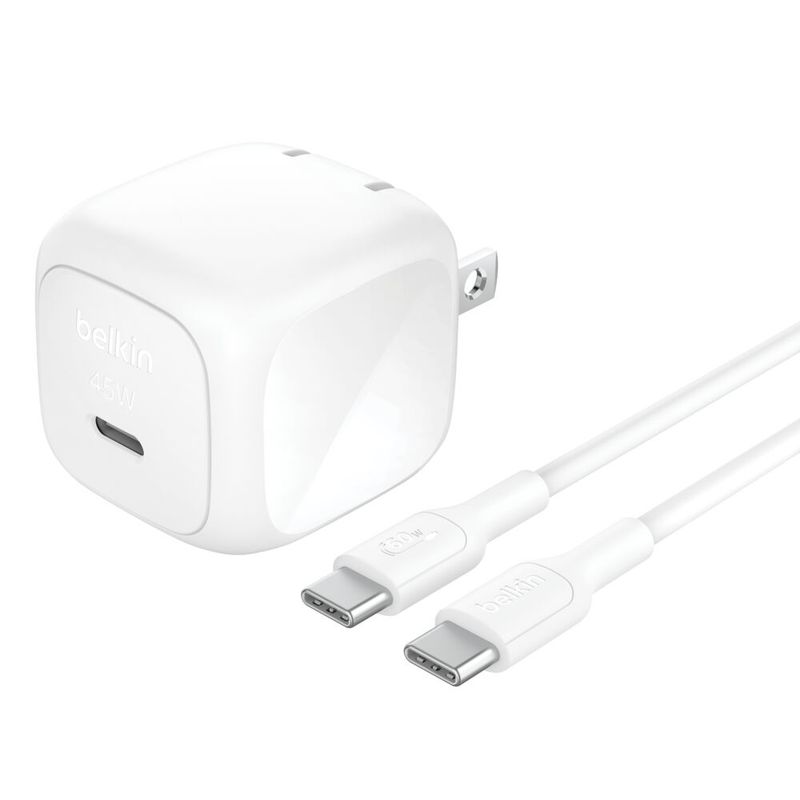 Charging cables and a compact wall charger