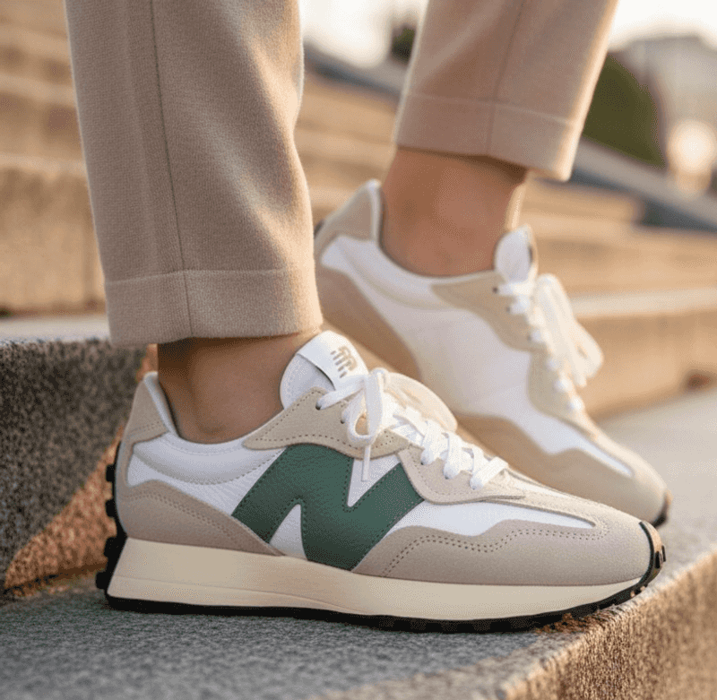 New Balance 327 — Stylish Yet Breathable Urban Travel Sneaker
