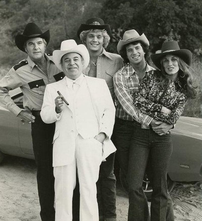 The Dukes of Hazzard (1979–1985): The Confederate-flag 'hero car' era
