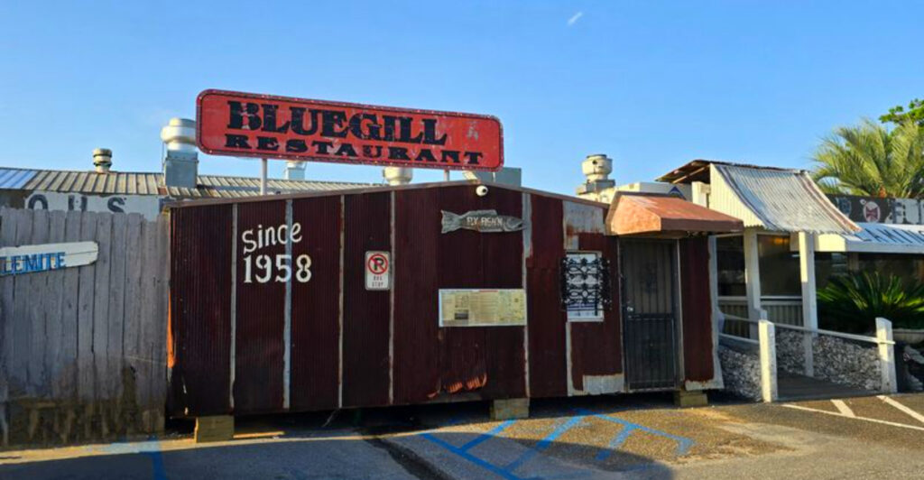 Along Alabama’s Waterfront, BLUEGILL Serves Seafood Worth Slowing Down For