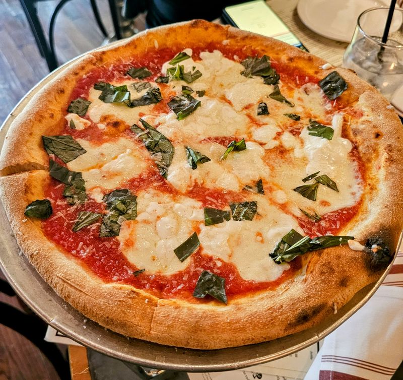 Margherita Pizza with Bright Tomato