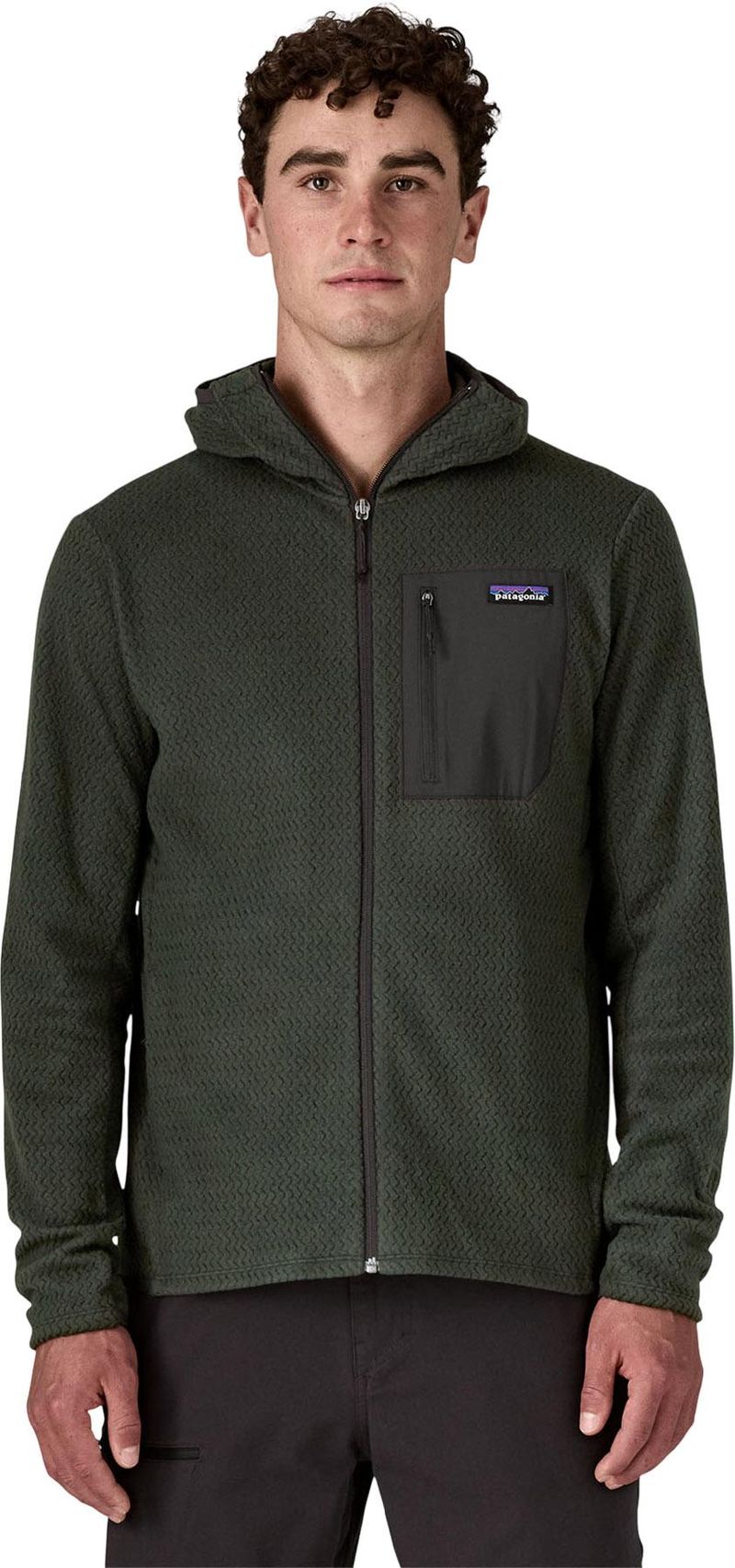 Patagonia R1 Air Full-Zip Hoody — Breathable Performance Fleece