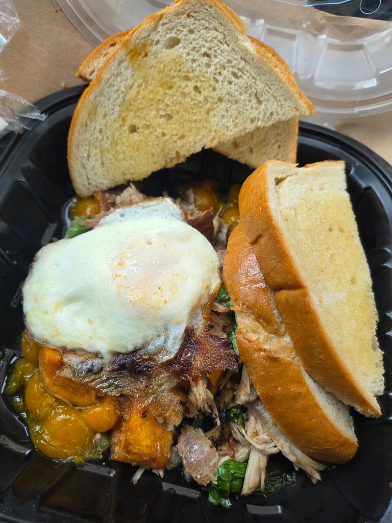 Skillet Scramble With Farm Eggs