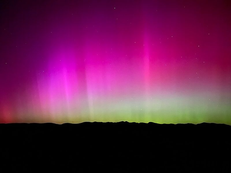 Aurora colors aren't random - they depend on altitude and which gas is hit