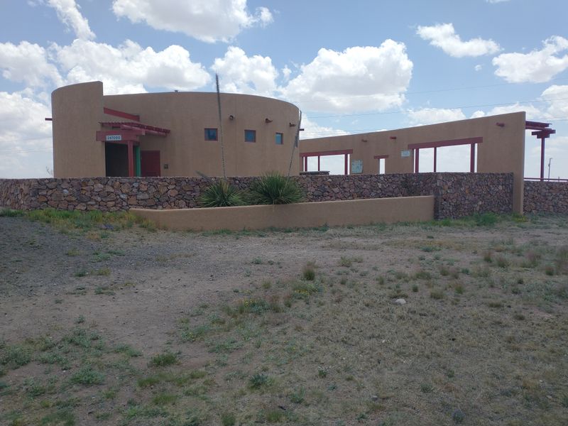 Marfa Lights Viewing Area at Dusk