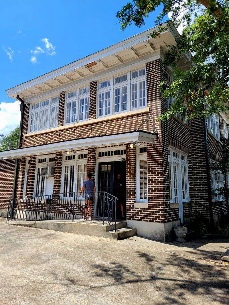 The Setting: A Stately Brick Home