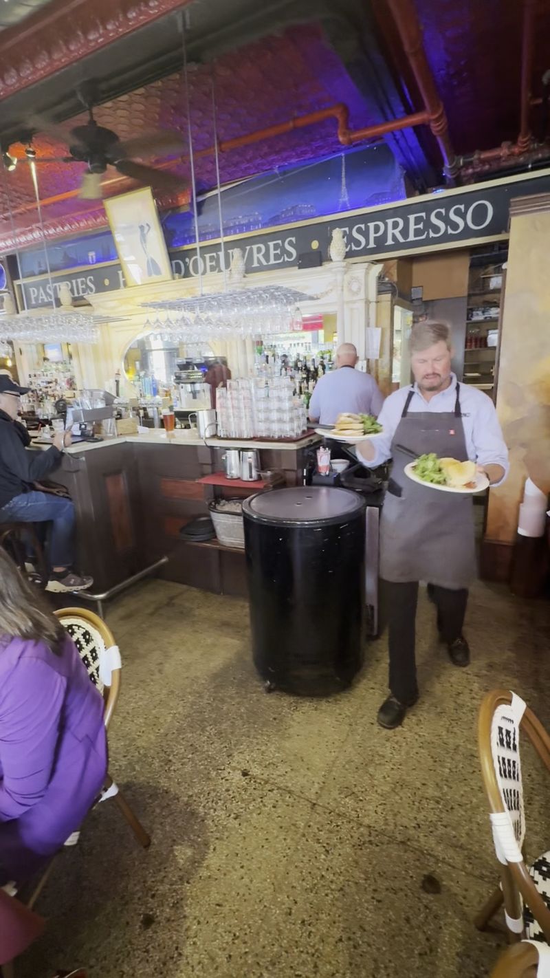 Service Notes: Friendly, Busy, Human