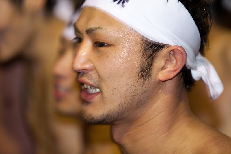 Saidaiji Eyo Hadaka Matsuri (Nearly-Naked Lucky Stick Scramble)