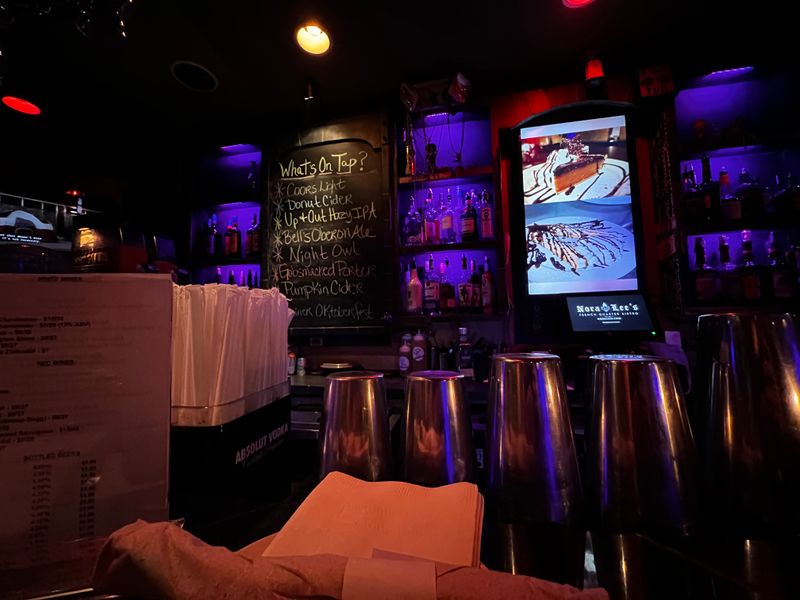 Festive Yet Casual Bar Scene