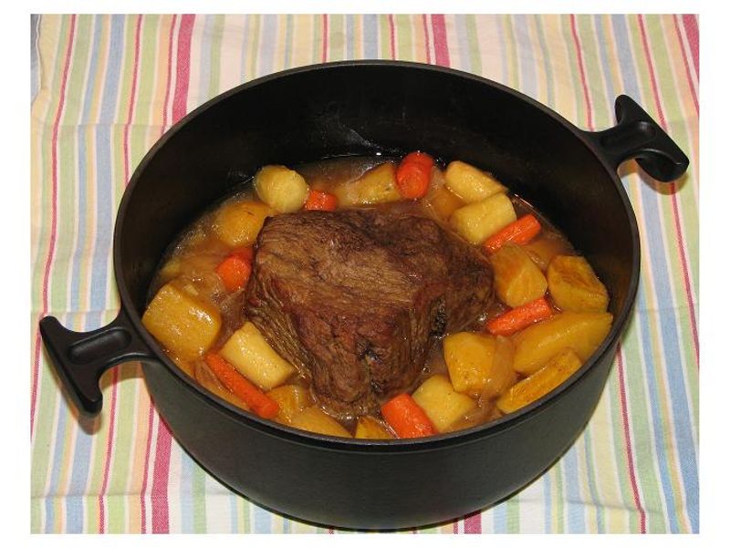 Pot Roast That Fell Apart on Its Own