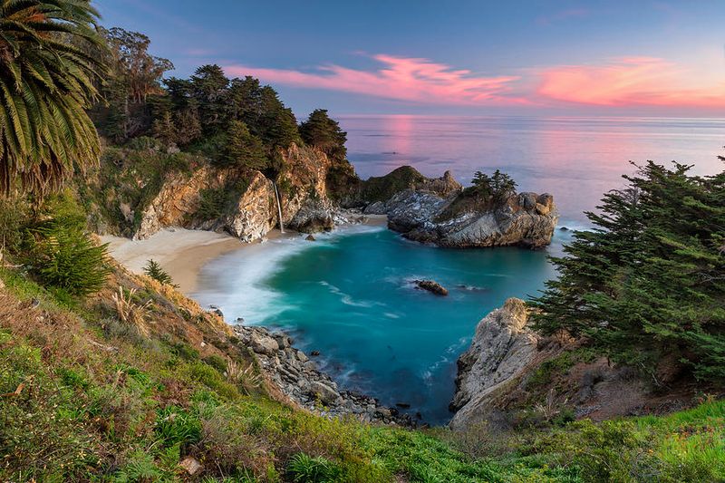 McWay Falls from the Bluff Trail