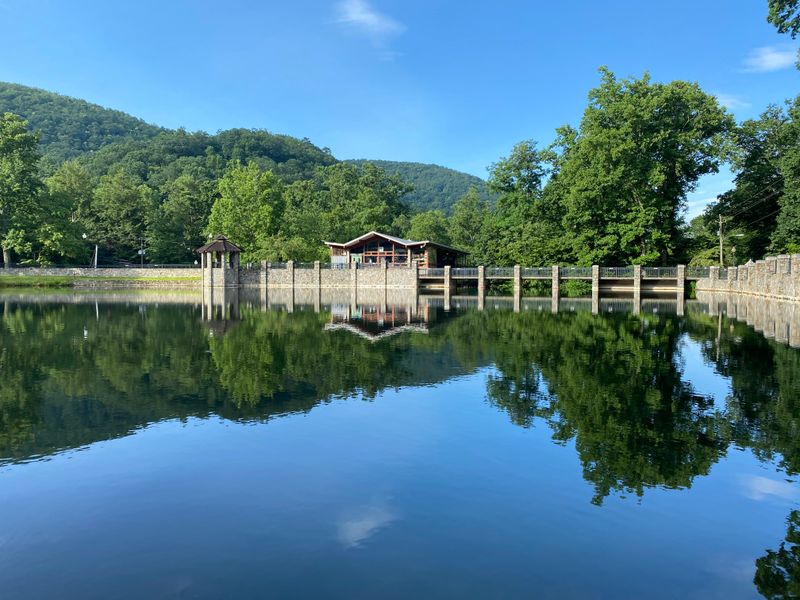 Montreat Gate and Lake Walk