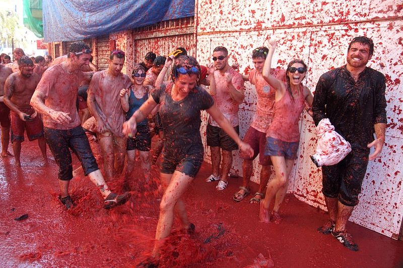 La Tomatina (Giant Tomato Fight)