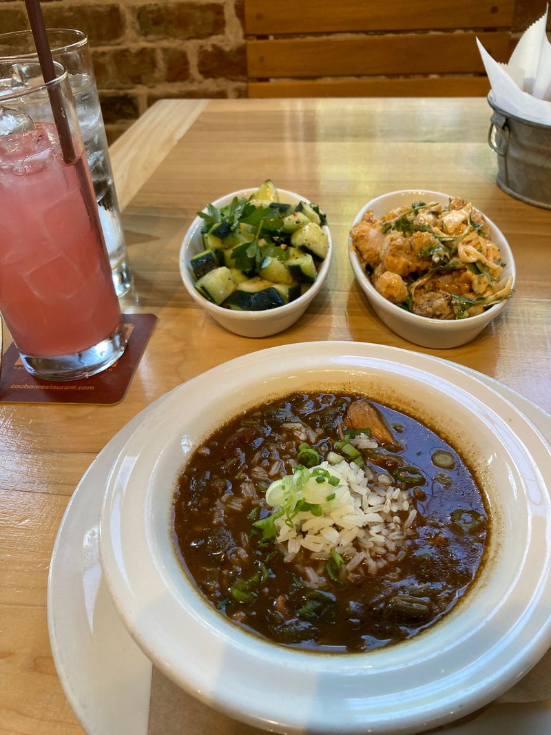Gumbo and grits pairing