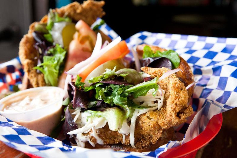 Turf N' Surf Po Boy – Austin