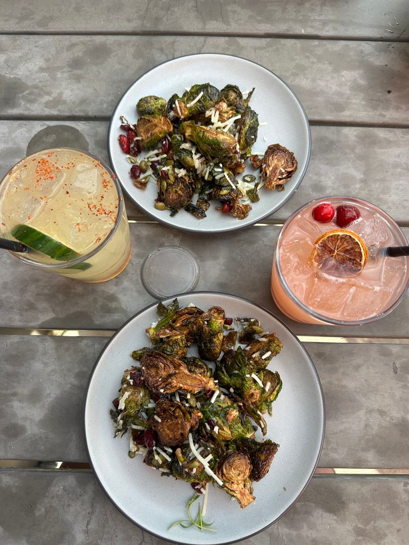 Crisp Brussels With Bacon and Maple