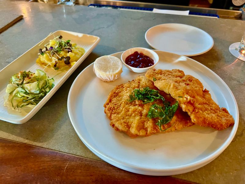 Schnitzel and dumpling pairings