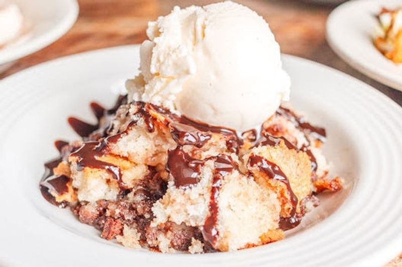 Cinnamon Roll Bread Pudding For The Finish