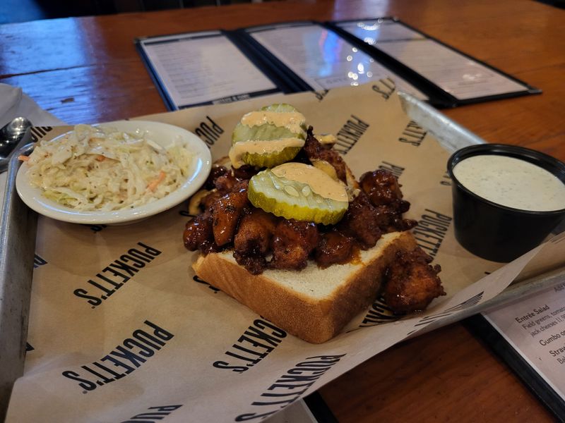 Nashville Hot Chicken Sandwich, Turned Just Right