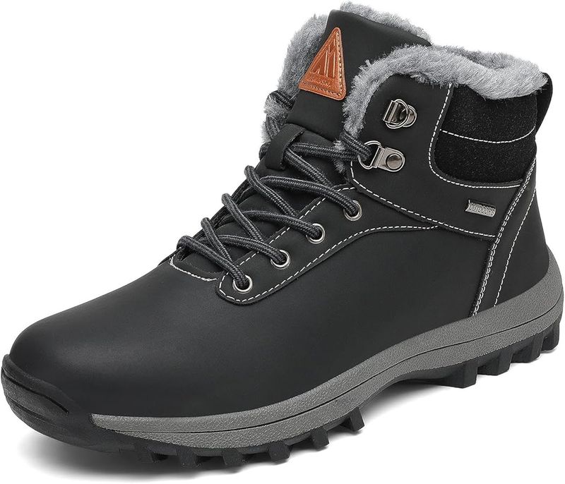 Mishansha Men’s Waterproof Snow Boots