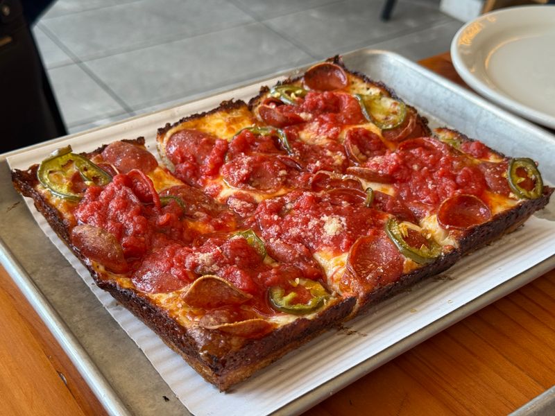 Michigan & Trumbull Pizza (Detroit)