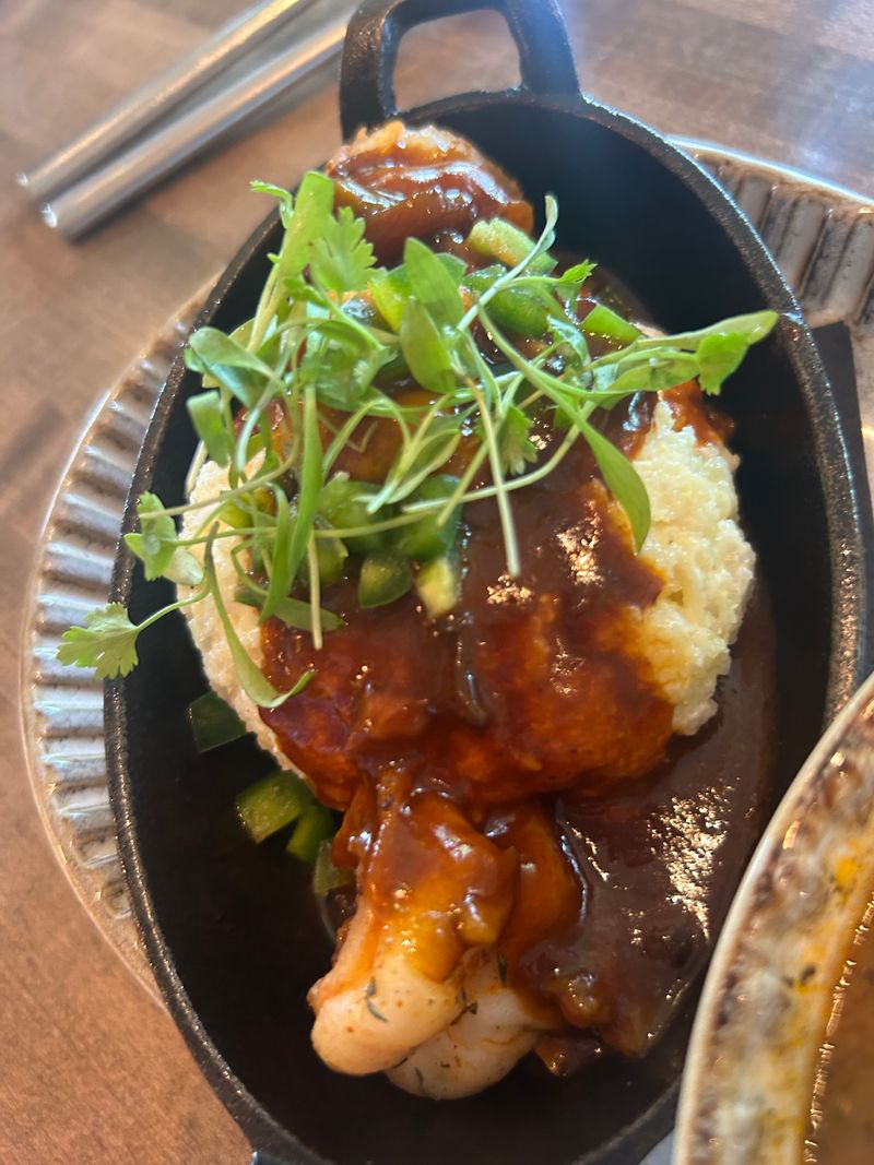 Shrimp and Grits With a Plaza Twist