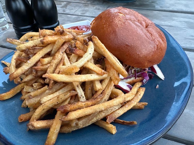 Local Bison Burger
