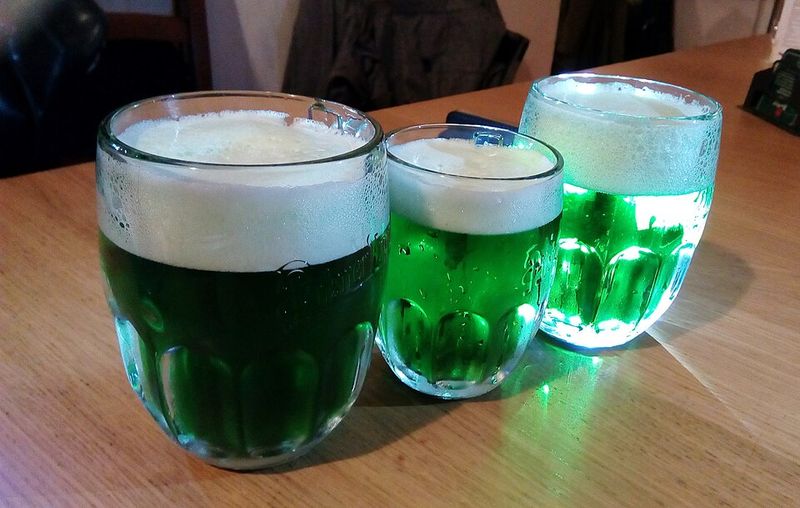 Green Beer on St. Patrick’s Day (Ireland)
