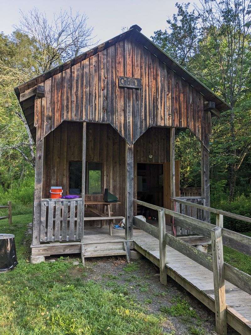 Book a camping cottage (or plan group tenting)