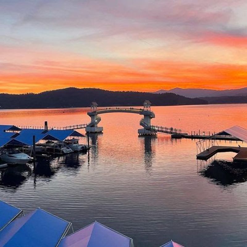 Boardwalk Marina and Floating Bridge