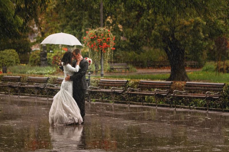 Rain on Your Wedding Day Is Good Luck