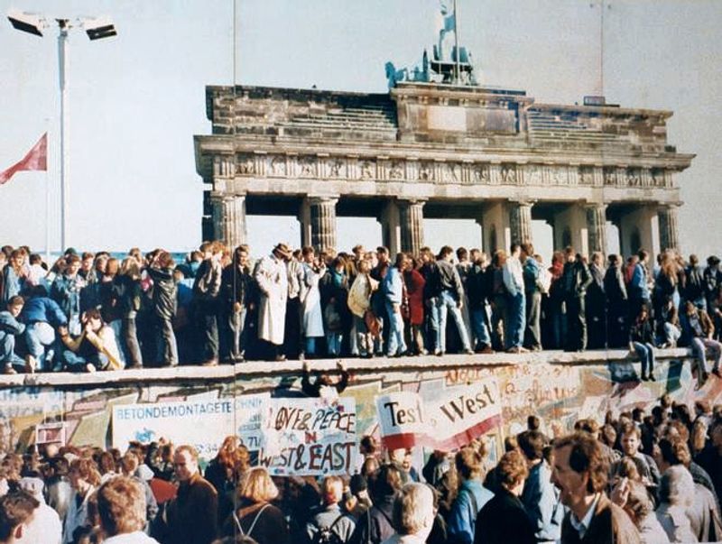 Berlin Wall’s Fall and Cold War’s End