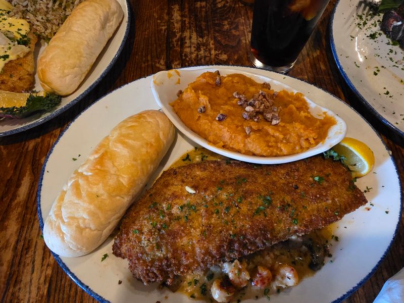 Blackened Fish Pontchartrain