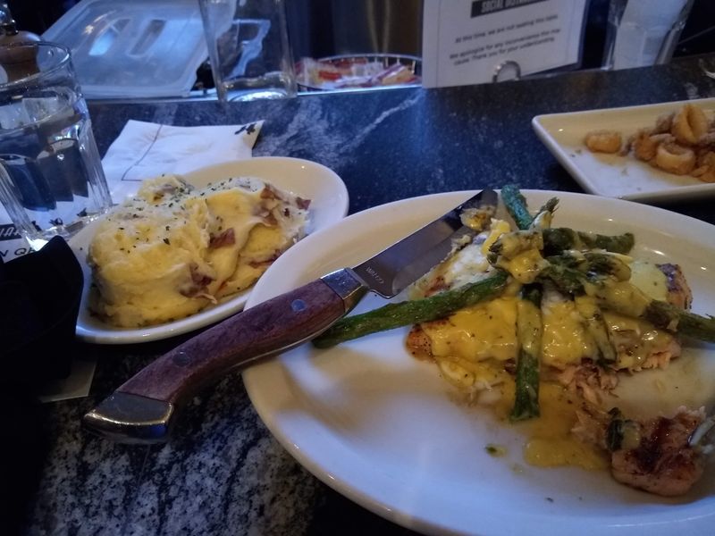 Seared Salmon With Seasonal Vegetables