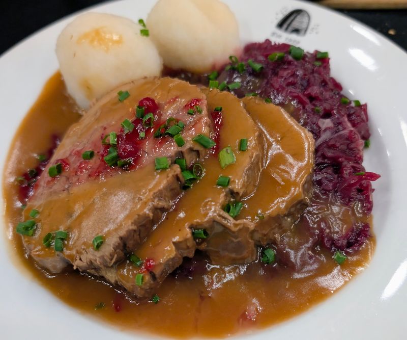 Sauerbraten With Red Cabbage
