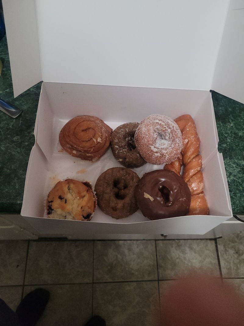 Blueberry Cake Donut
