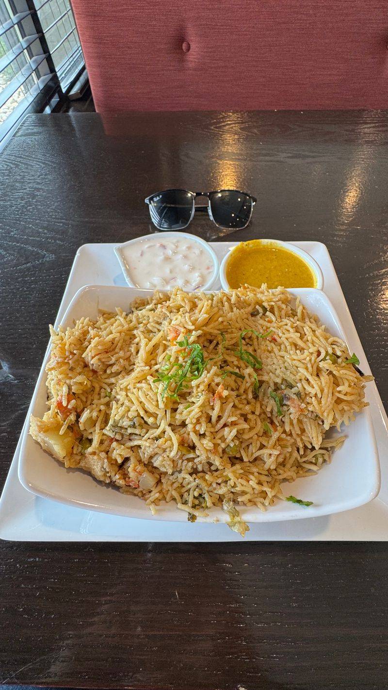 Vegetable Biryani Aromatic