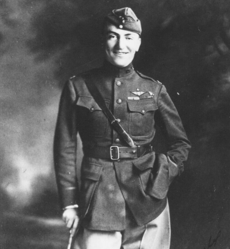 Capt. Edward V. Eddie Rickenbacker — Record 8 Distinguished Service Crosses (WWI)
