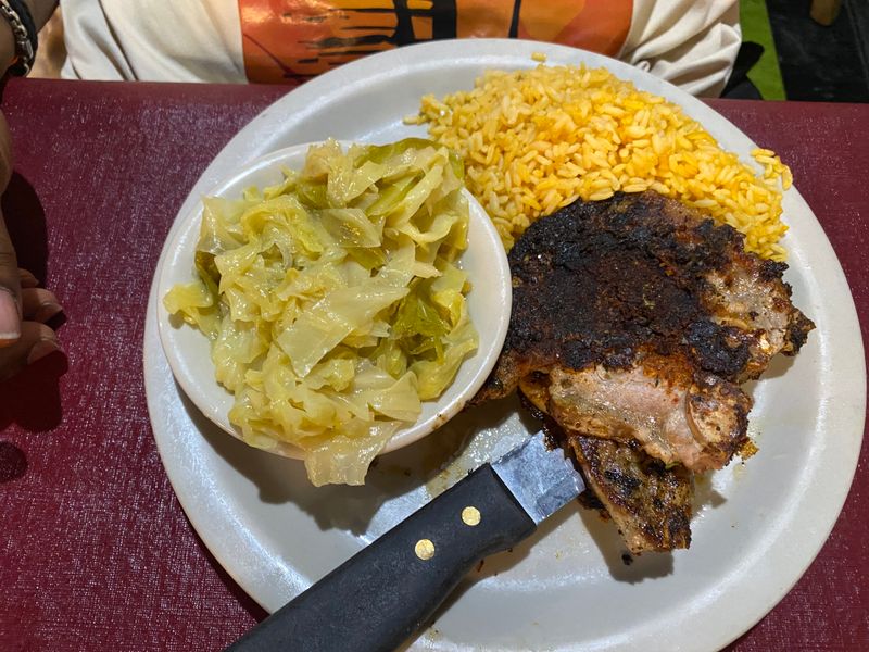 Blackened Pork Chop Supper