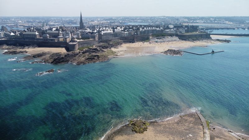 Saint-Malo, France - A fortress city on the Channel