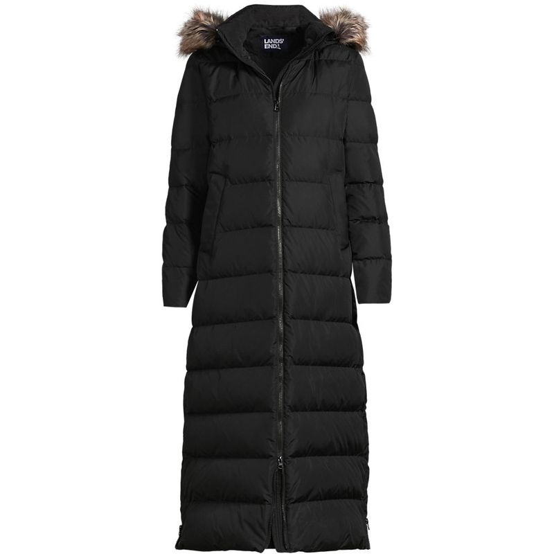 Lands End Packable Long Down Coat