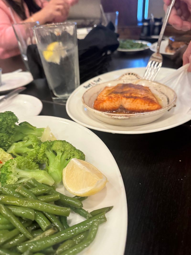 Bourbon Glazed Salmon