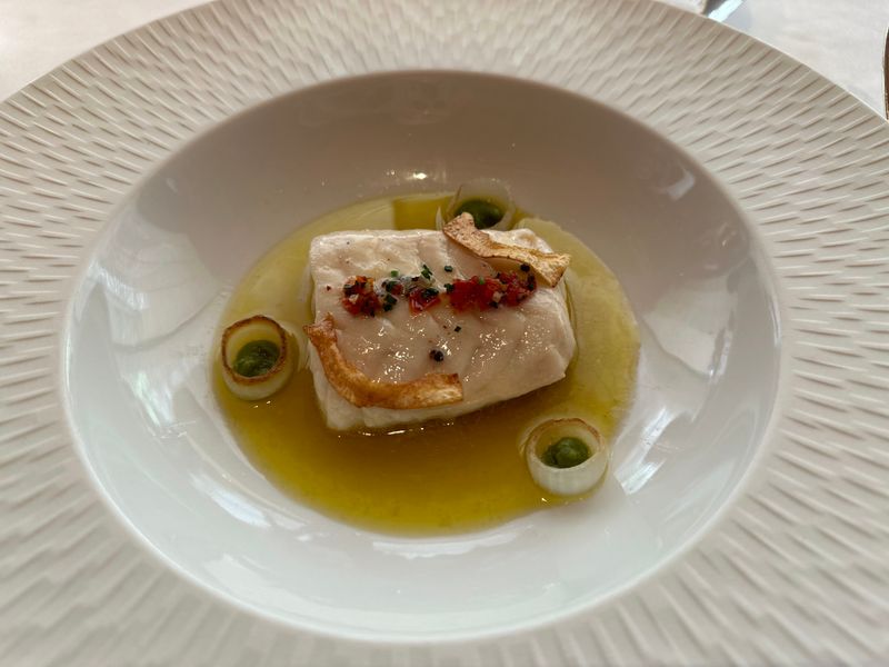 Striped Bass in Fragrant Emulsion