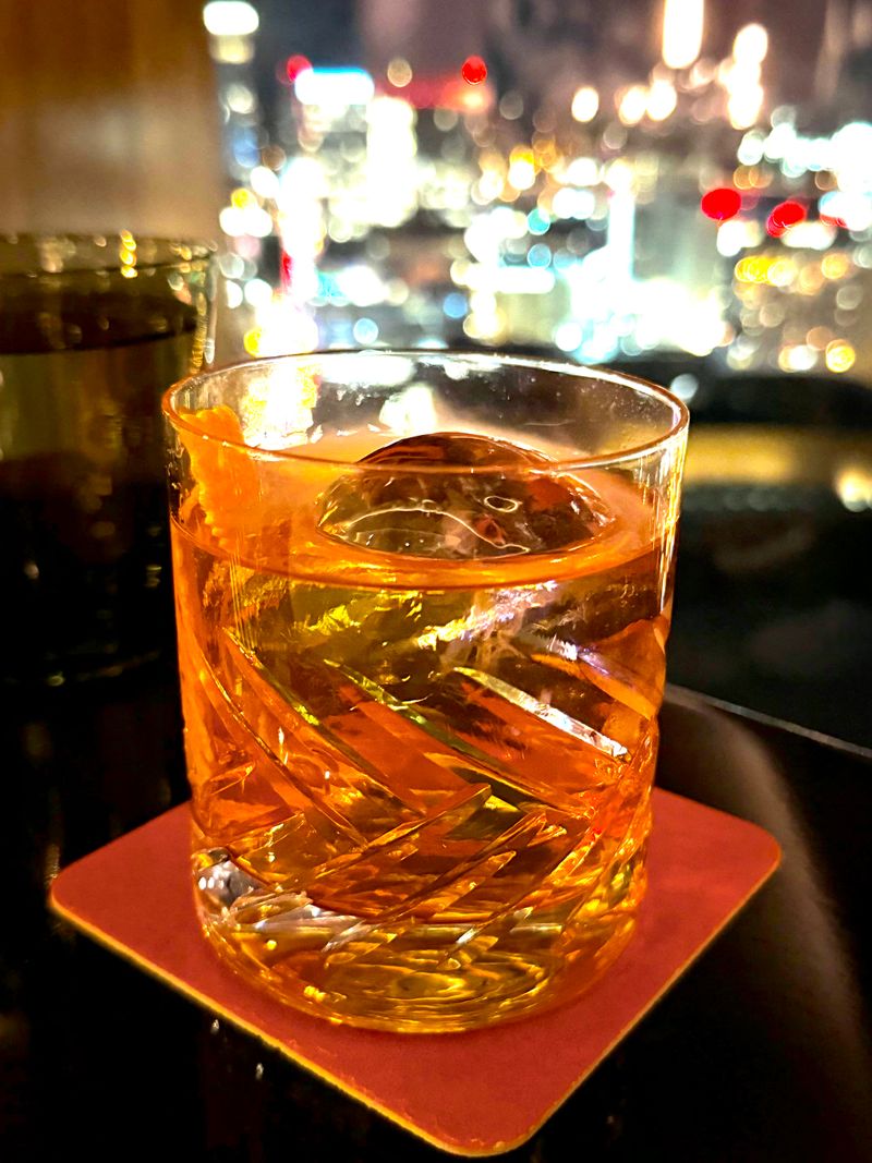 Bourbon Cart And Old Fashioneds