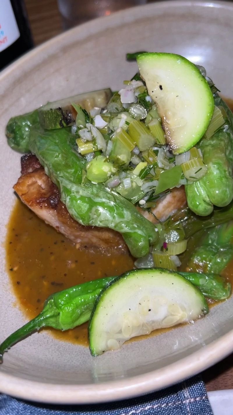 Grilled Chicken with Herb Pan Sauce