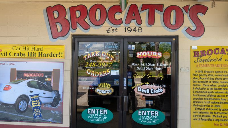 Brocato's Sandwich Shop (Tampa) - Old-school Tampa sandwich shop since 1948